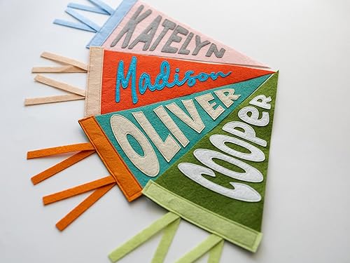 keepsake gift idea personalized pennant