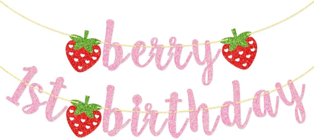 Berry first birthday